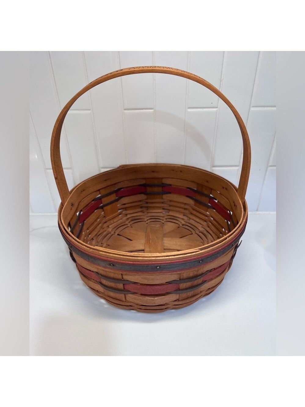 Longaberger Crisco American Cookie Celebration Basket Vintage 1992